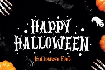Spooky Halloween Display Fonts for Creative Projects
