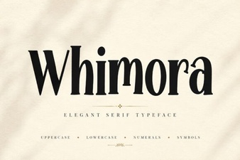 Exploring Whimora Font's Creative Design Possibilities